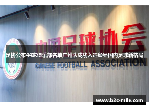 足协公布44家俱乐部名单广州队成功入选彰显国内足球新格局